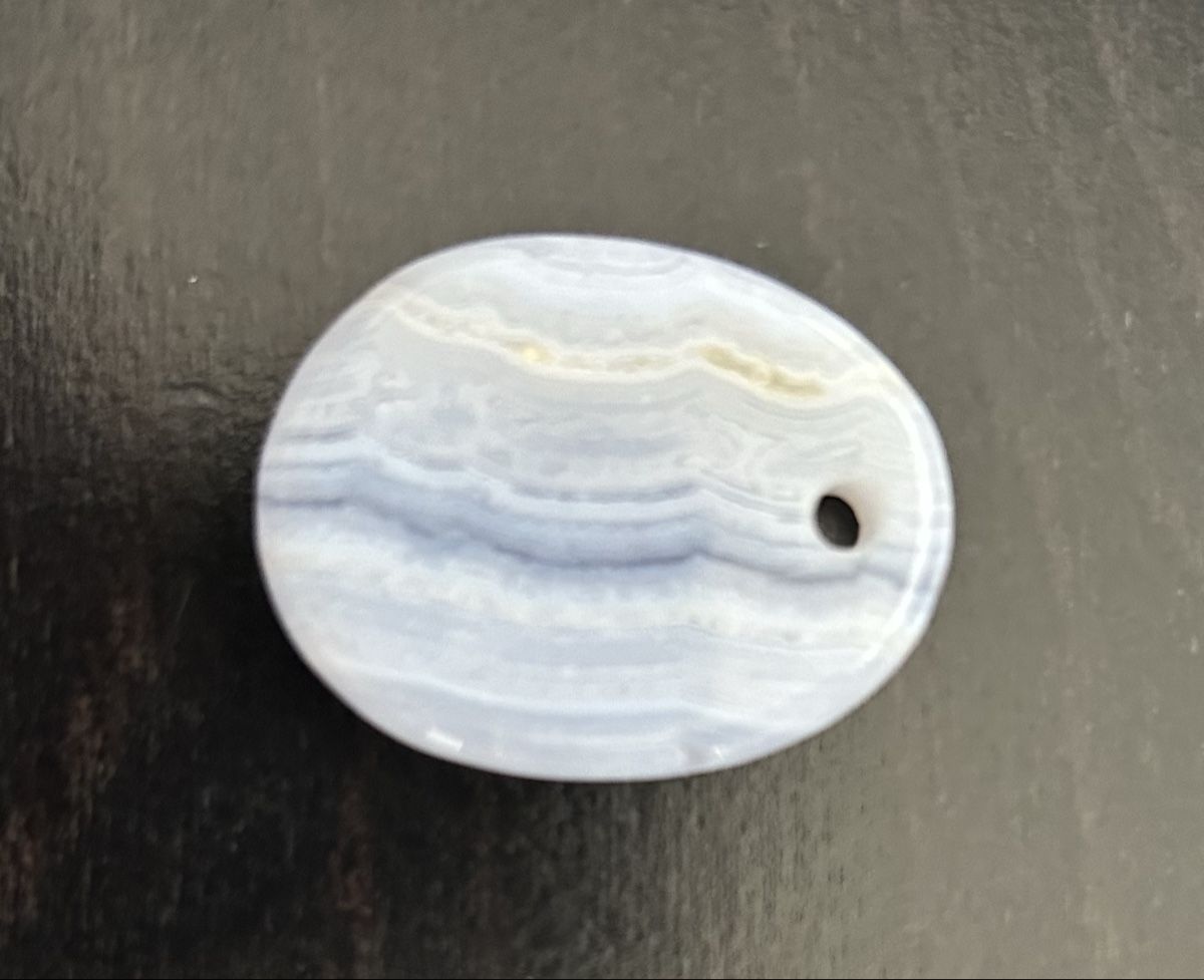 Ciondoli: Chalcedon Anhänger 3 x 4 cm – Nuovo (secondo la descrizione) da Widnau venduto da dan_hrm2 2