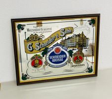 Vintage Spiegel G.Schneider + Sohn, Schneider Weisse