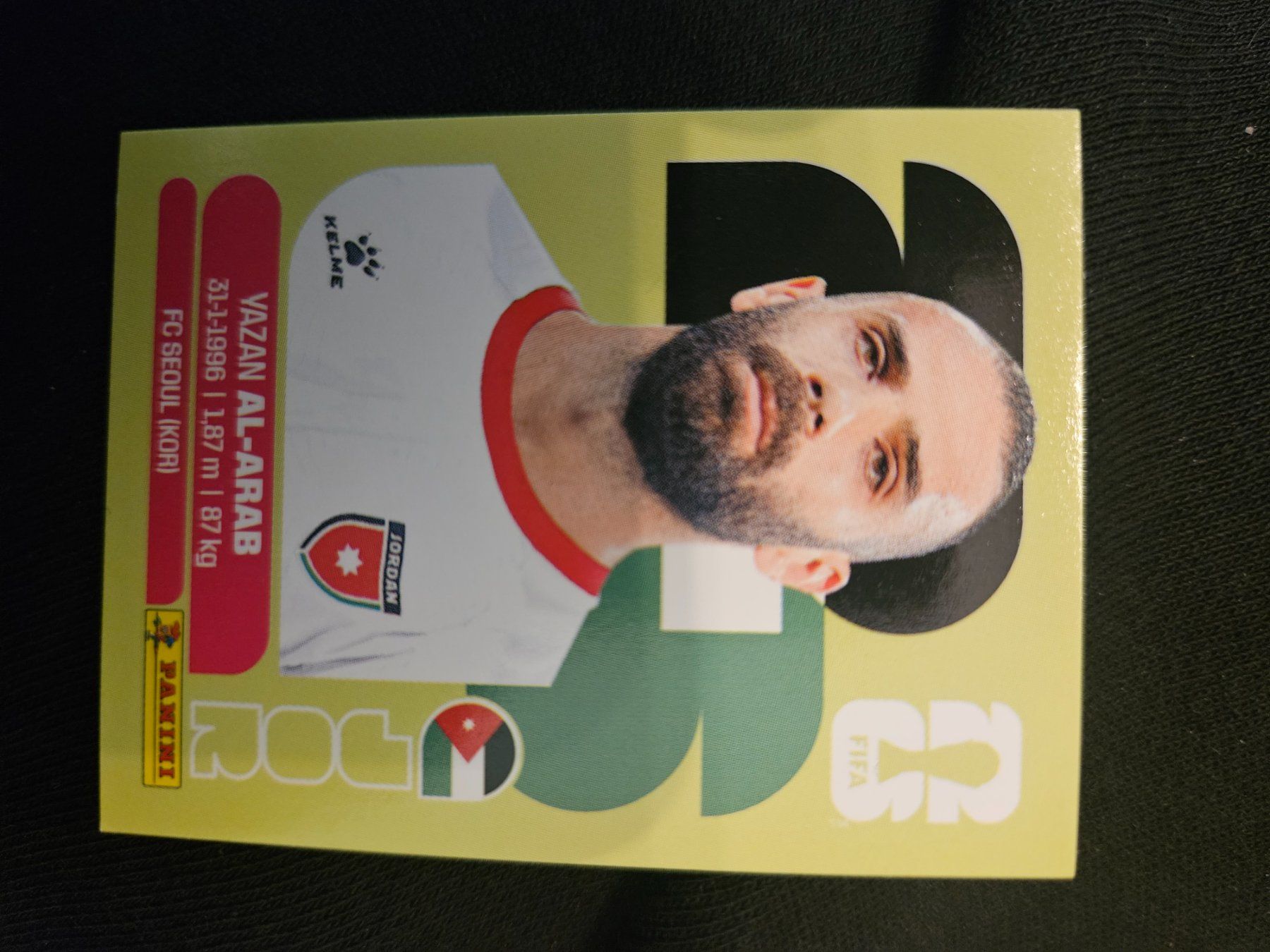 Panini Carte collezionabili: JOR5 – Usato da Würenlingen venduto da Dinli