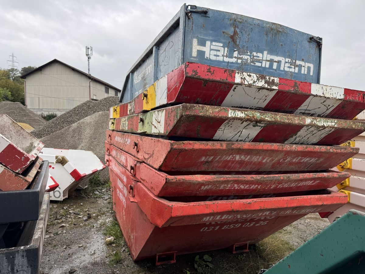Contenitori edile: Welakimulde 7m3  – Usato da Bern venduto da Hauss1 1