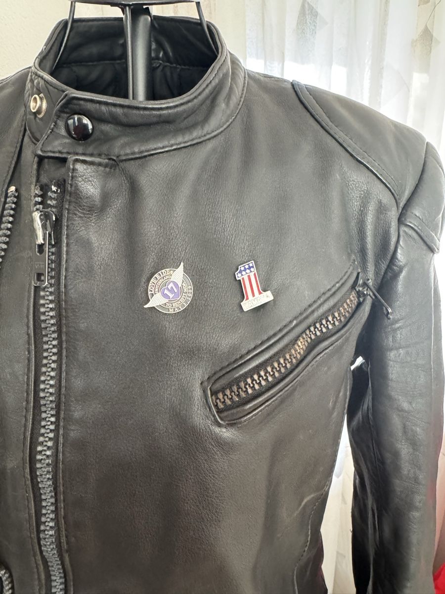 Vestes: Lederjacke Motorradjacke – D'occasion à Obfelden par cesarina10 1