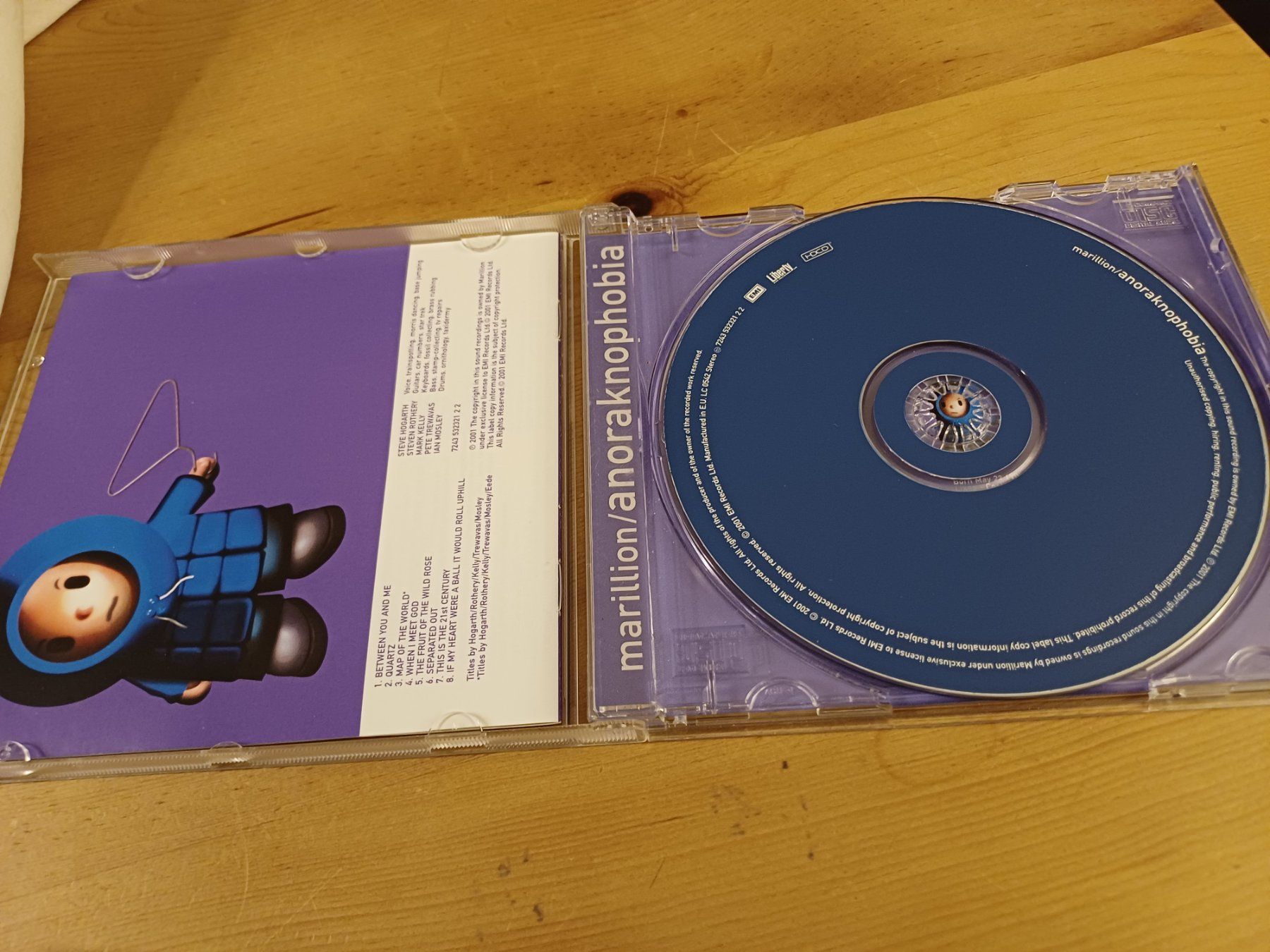 CDs: Marillion - Anoraknophobia – Gebraucht aus Jona von Rreto71 1