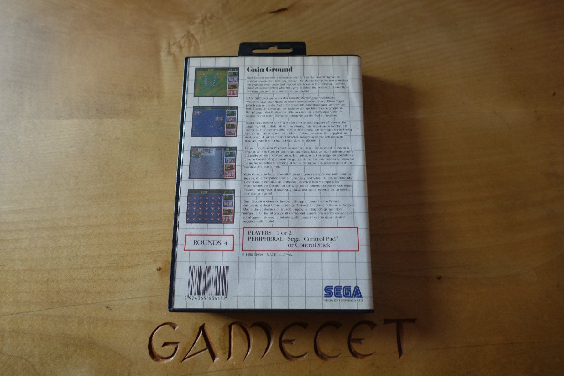 Sega Spiele: Gain Ground - Sega Master System – Gebraucht aus Steinach von Gamecet 2