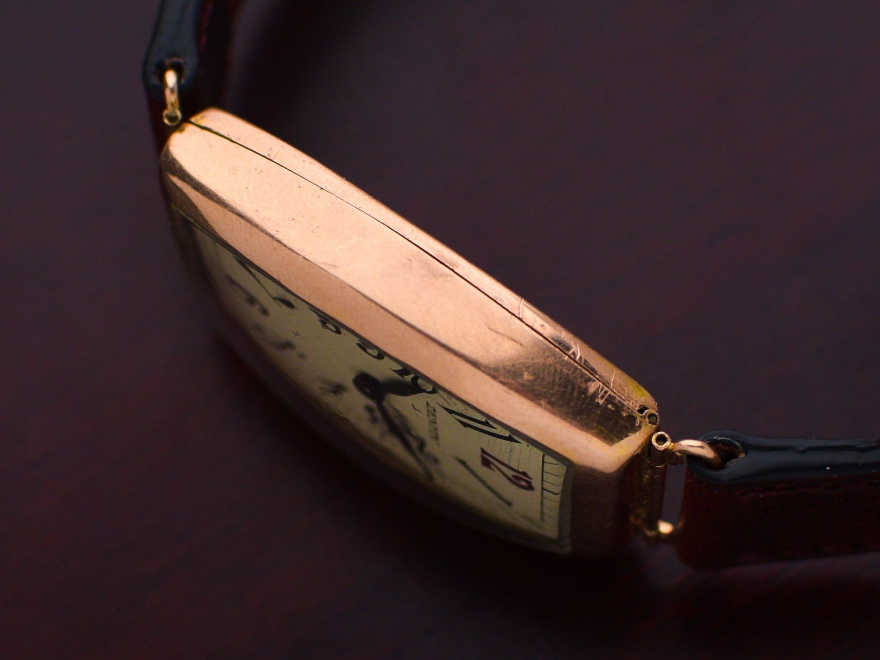 Zenith Uhren: Zenith Tonneau 14kt Rose Gold from 1920s – Gebraucht aus St. Gallen von Andrej99 6