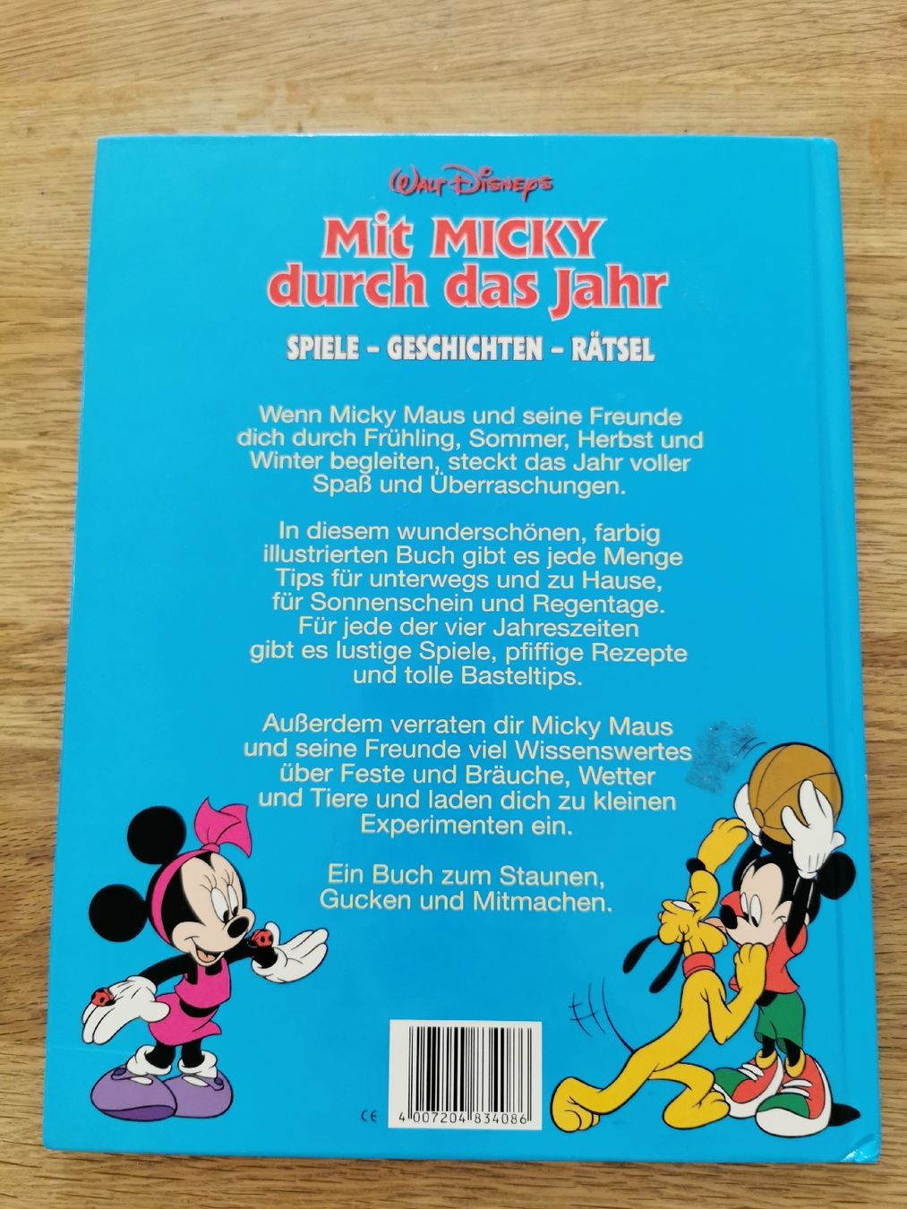Libri:  Mit Micky durch das Jahr - Walt Disney – Nuovo (secondo la descrizione) da Bern venduto da cam_b7ts 1