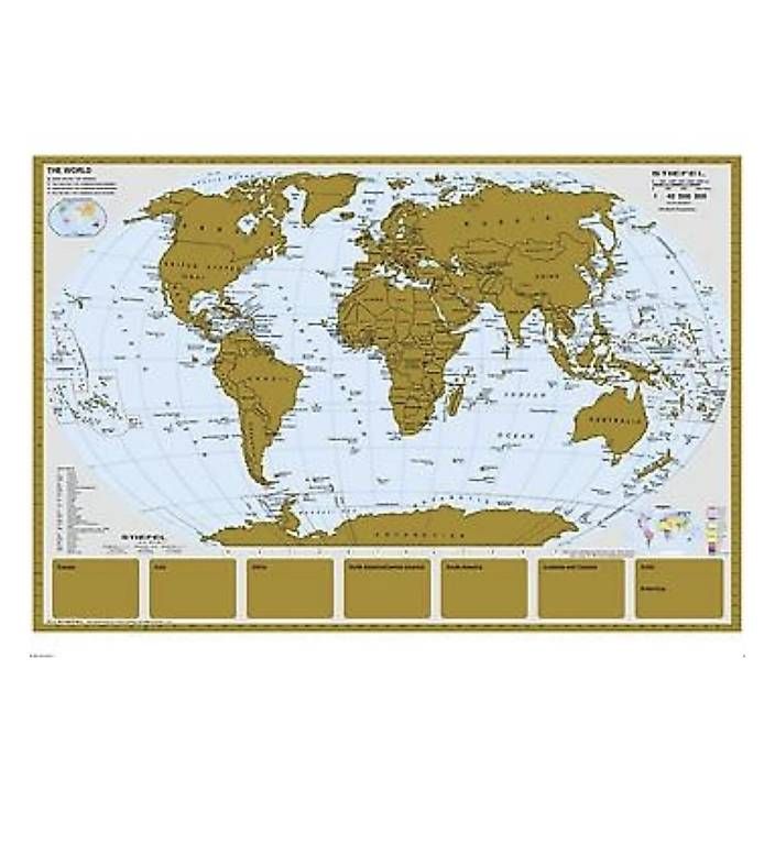 Cartes géographiques & atlas: Scratch Map (NEU) – D'occasion à Schenkon par mpa65