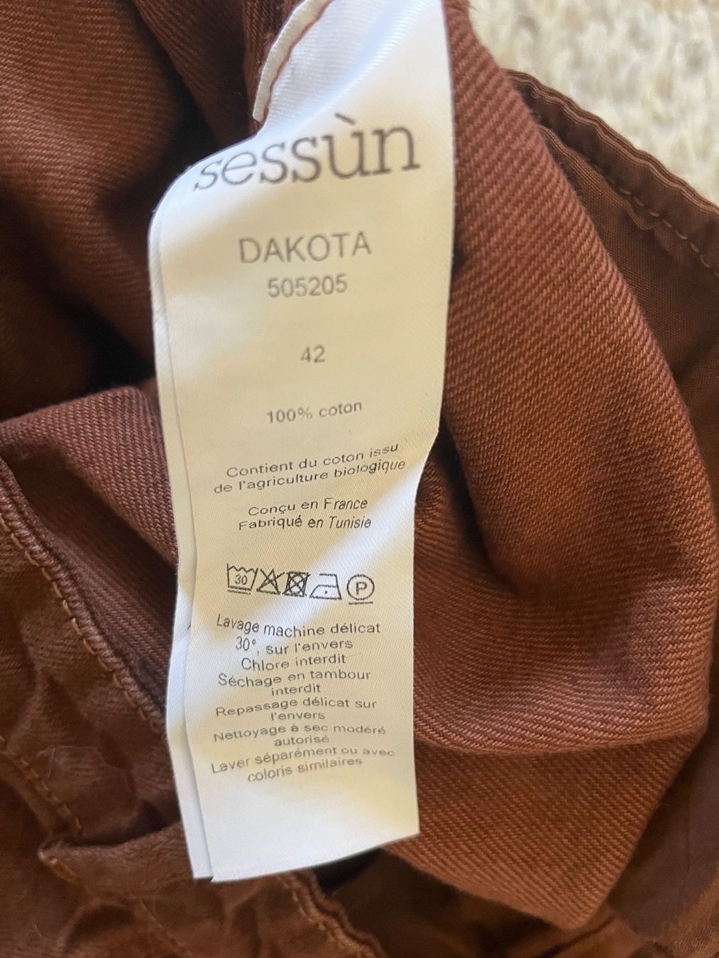 Sessun Jeans: Sessun Dakota Jeans toffee – Gebraucht aus Utzenstorf von Ismaele 6