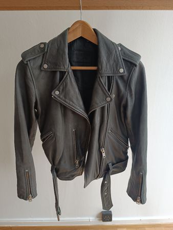 Allsaints Biker Lederjacke