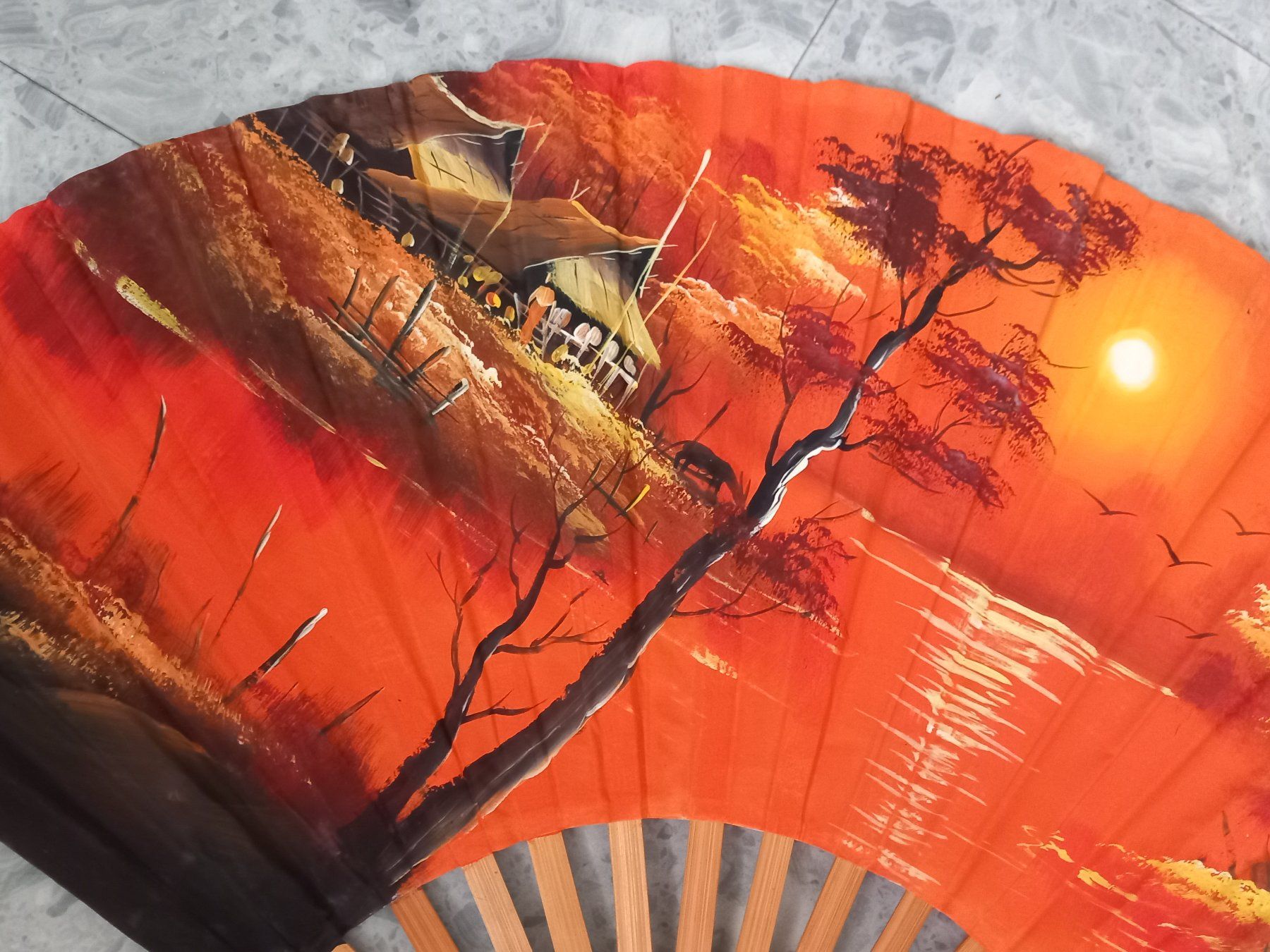 Tutte le decorazioni: Wandfächer aus Thailand – Usato da Lindau venduto da san_kg2j 1