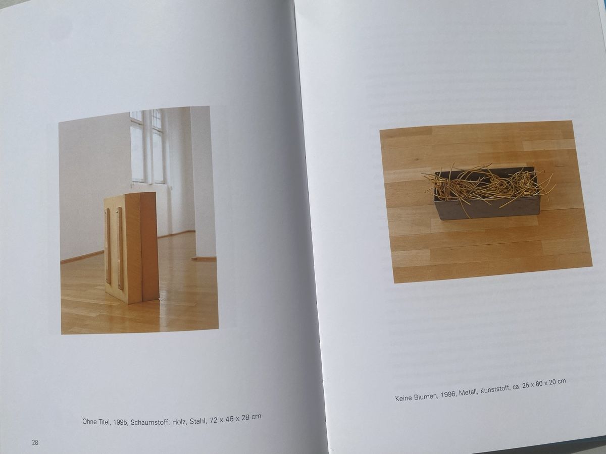 Bücher: Thomas Müllenbach KEINE BLUMEN Objekte Kunstmuseum – Gebraucht aus Zürich von lesgarcons 1