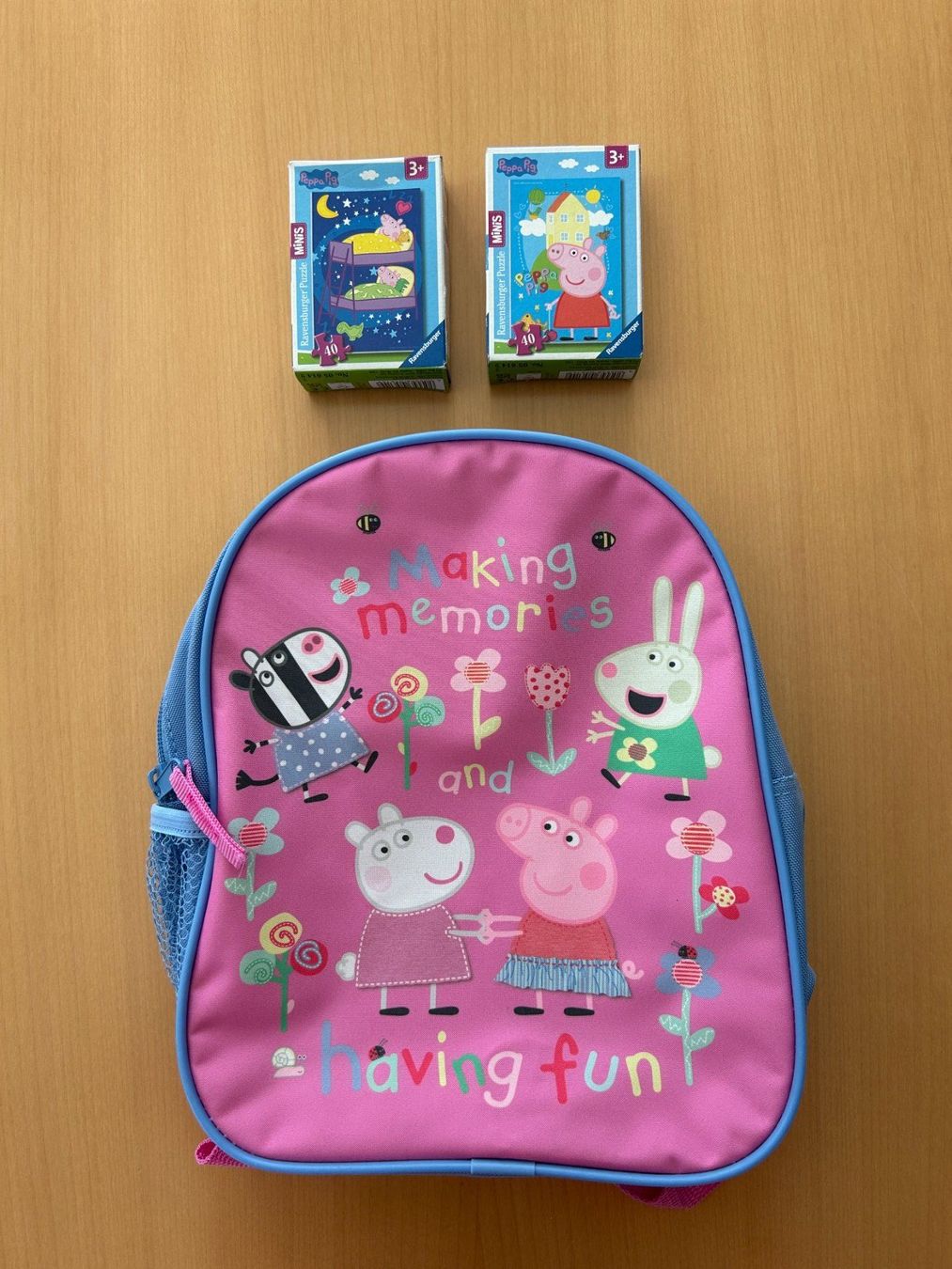 Kindertaschen: Peppa Wutz Rucksack und 2x kleine Puzzles – Neu (gemäss Beschreibung) aus Forch von CorinneB-K