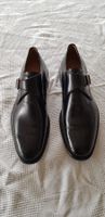 Bally Herrenschuhe mit Schnalle (echt Leder) Grösse 41.5
