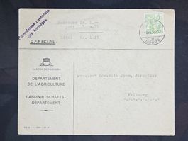 CL23 Enveloppe + Timbre Suisse 1939