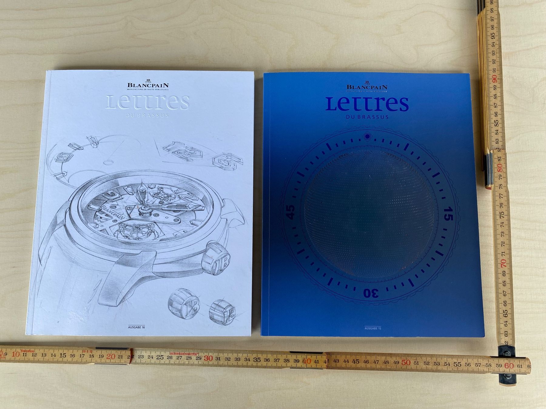 Libri: 2 Blancpain Lettres du Brassus – Usato da Feldbach venduto da Olive1 9