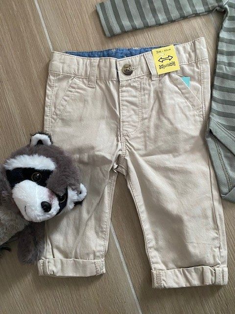 Lotti & Set di vestiti: lässiges, NEUES Set Gr. 62 "Waschbär" – Nuovo (secondo la descrizione) da Staufen venduto da Nasli 4