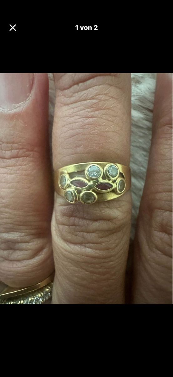 Anelli: Gold Ring 750 k – Usato da langenthal venduto da Primavera1313