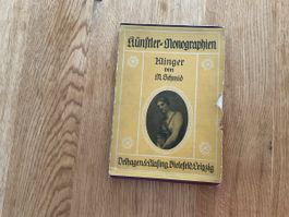 Künstler-Monographien Klinger von M. Schmid 1906 2 Auflage
