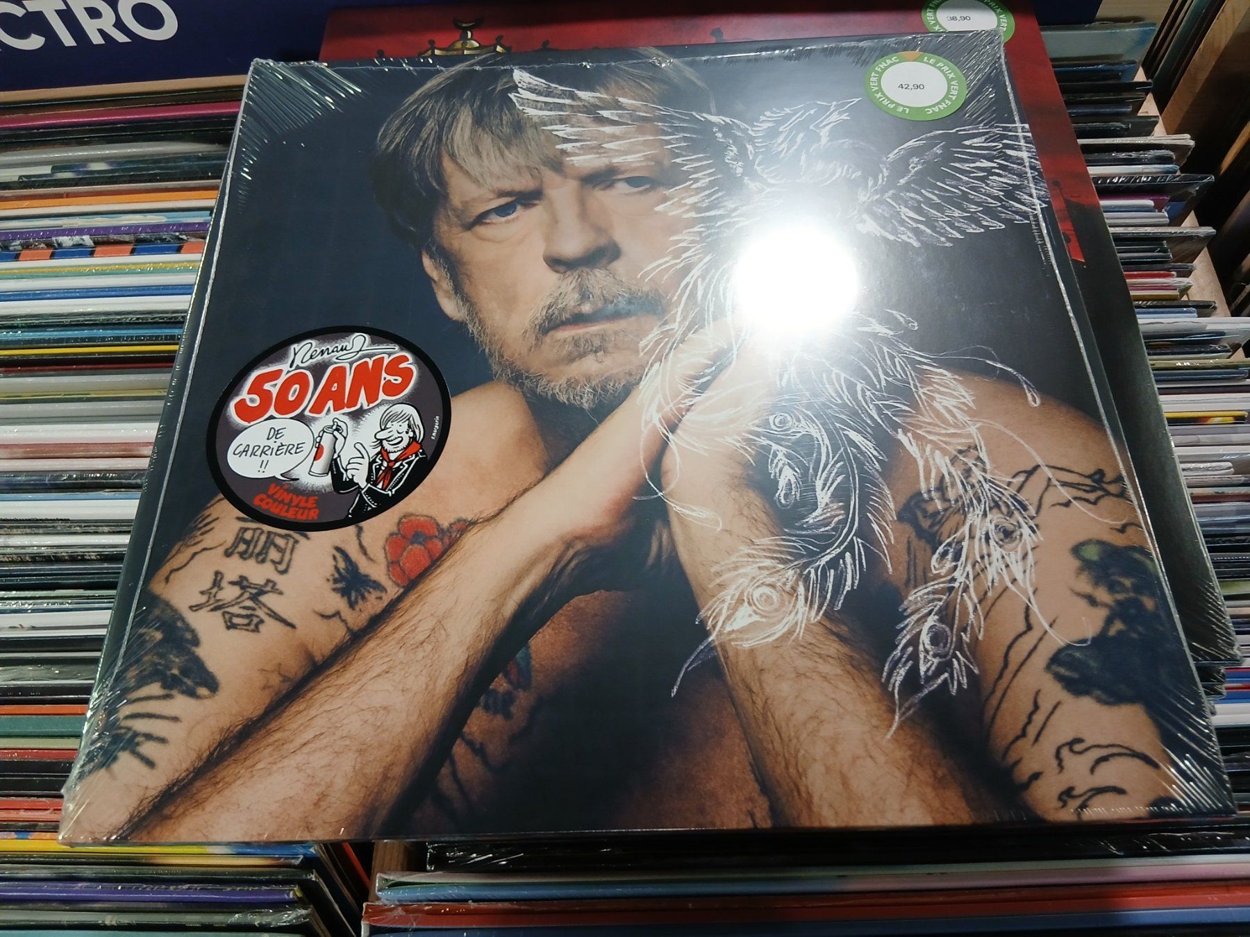 Dischi in vinile: Renaud - Double Vinyle + CD neuf emballé – Nuovo e nell'imballaggio originale da Satigny venduto da Asaksa 3