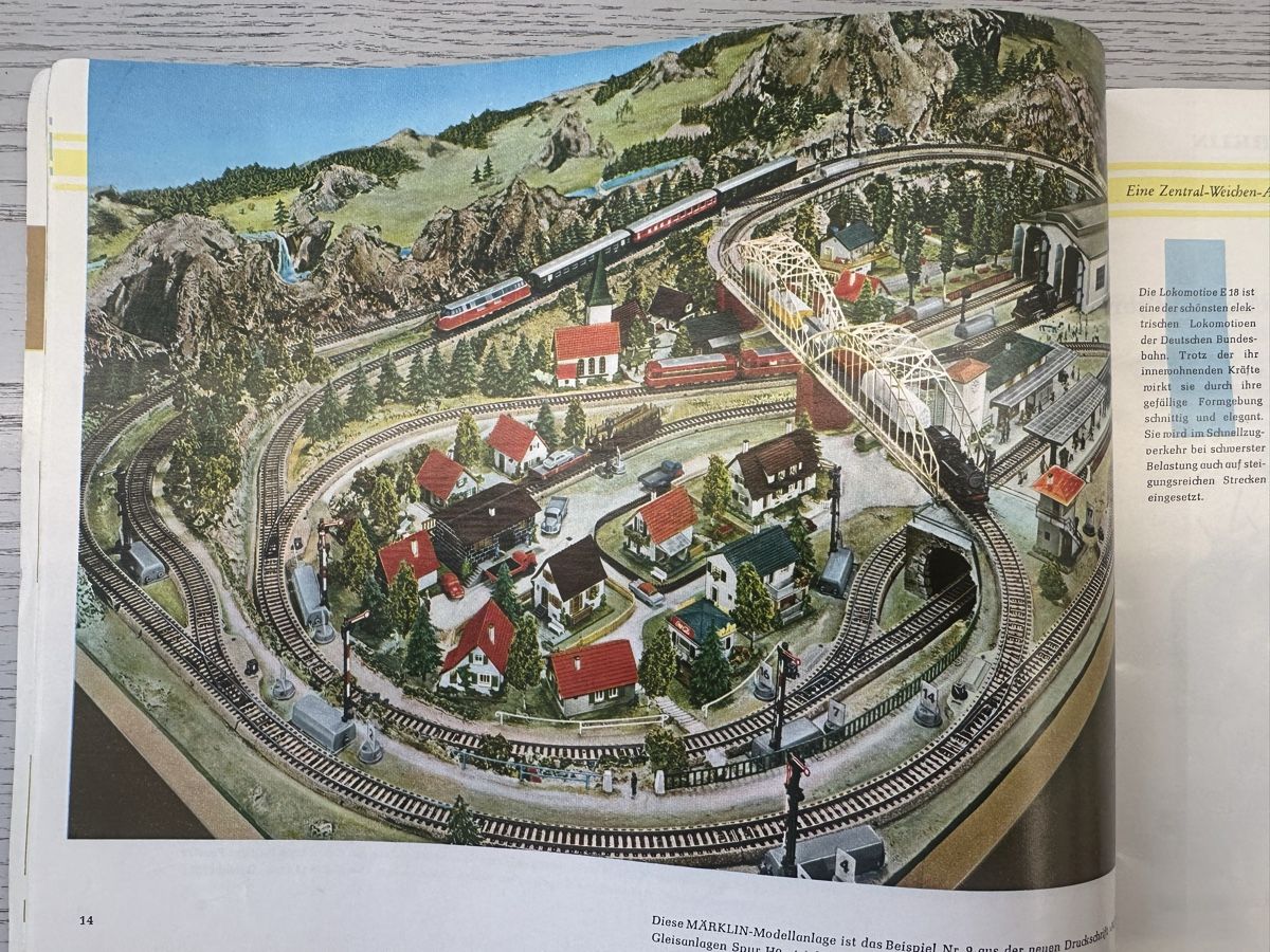 Märklin Modellini di ferrovie: Märklin Katalog 1959 – Usato da Lupsingen venduto da New-Haven 1