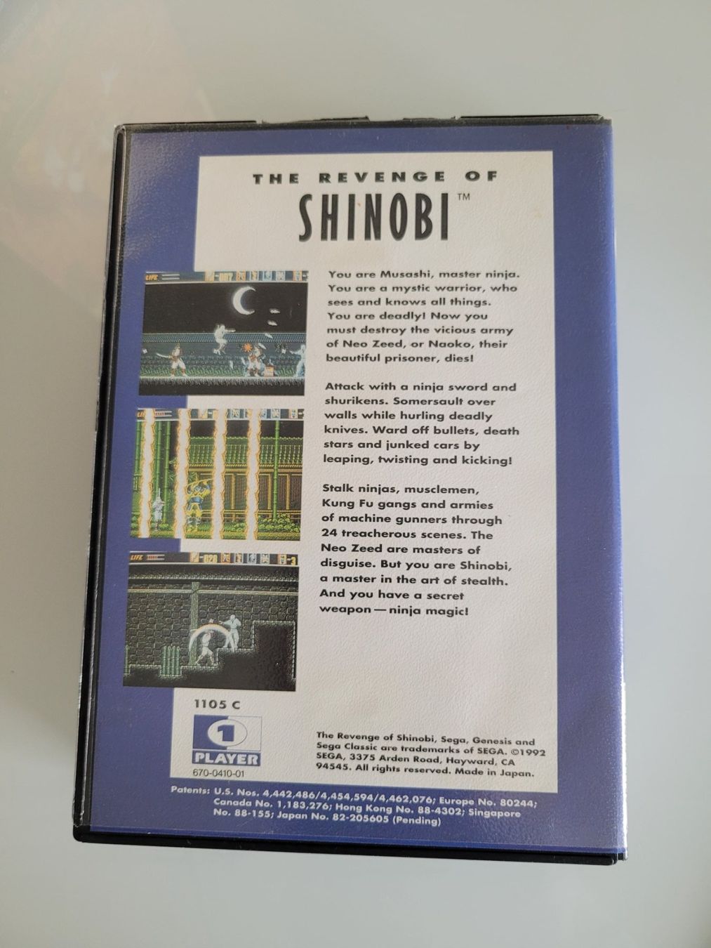 Giochi: Shinobi (Genesis US Version) – Usato da Uezwil venduto da -Retrogames- 1