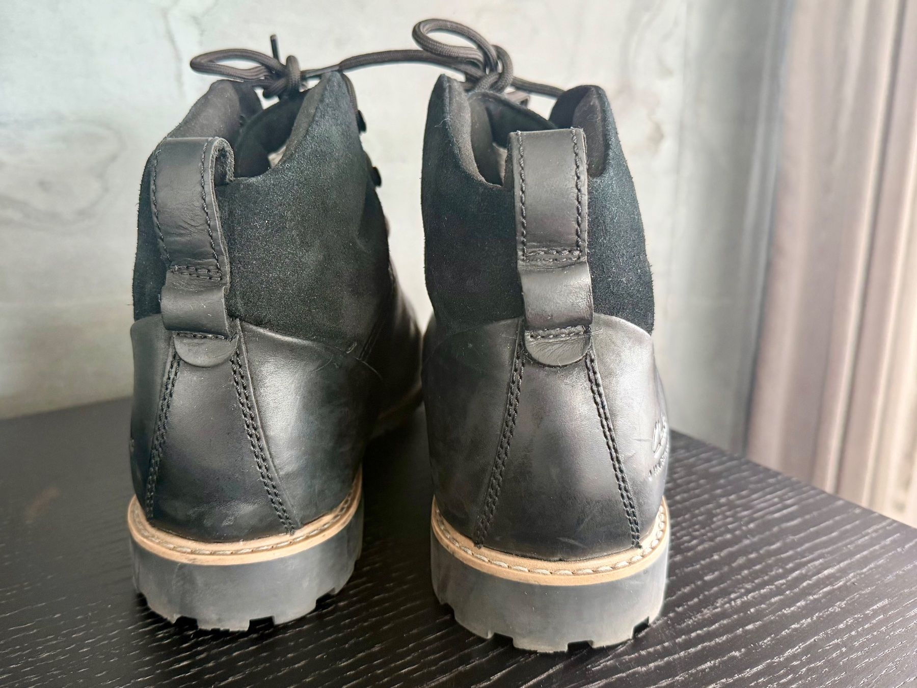 Clarks Chaussures hommes: Winterschuhe Herren Leder schwarz – D'occasion à Meggen par ns6045 1