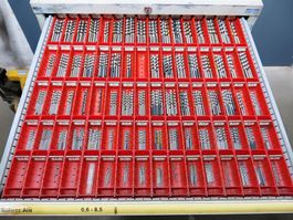 Spiralbohrer 0,8-12,1mm Aluminium Riesig