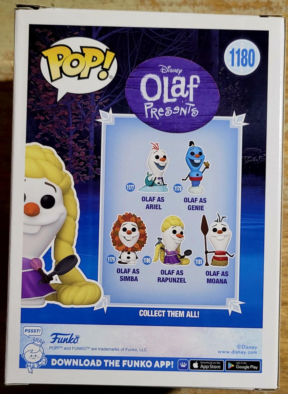 Funko Figurines: Funko Pop Disney  Olaf as Rapunzel – Neuf avec emballage d'origine à Montet (Glâne) par KOADA 2
