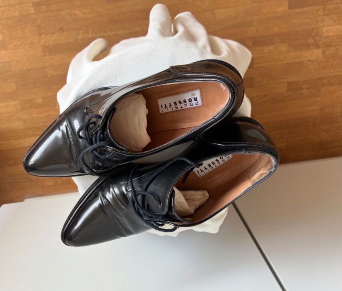 Fratelli Rossetti Scarpe da donna: FRATELLI ROSSETTI LACKLEDER-SCHNÜRSCHUHE 34 – Usato da Honau venduto da olya_i 1