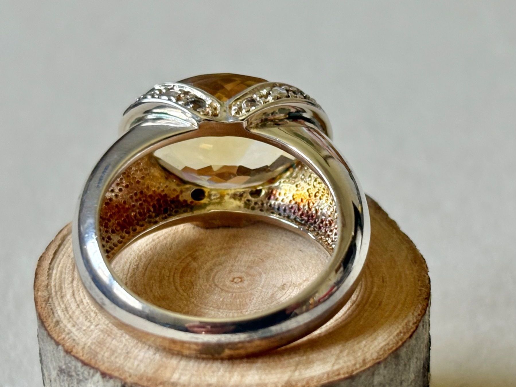 Anelli: Ring Citrin, Silber 925, Gr. 57 – Nuovo (secondo la descrizione) da Brugg AG venduto da lau_9rvy 3