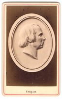 Fotografie Relief des Malers Wilhelm von