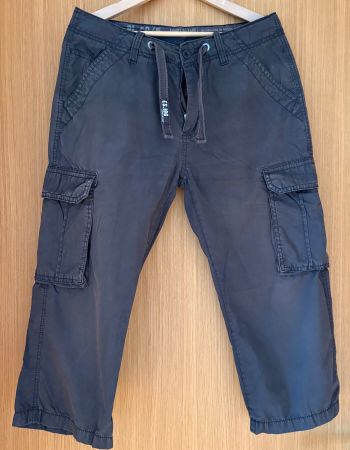 Esprit 3/4 Hose braun Gr. 31 – Baumwolle – Sommer Chino