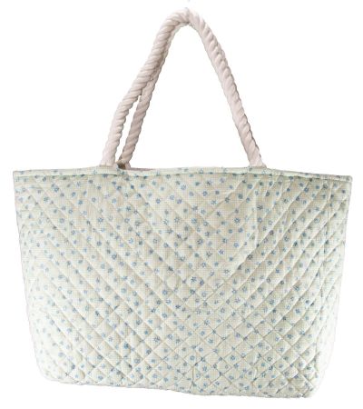 Ausverkauf - Gingham Floral Badetasche