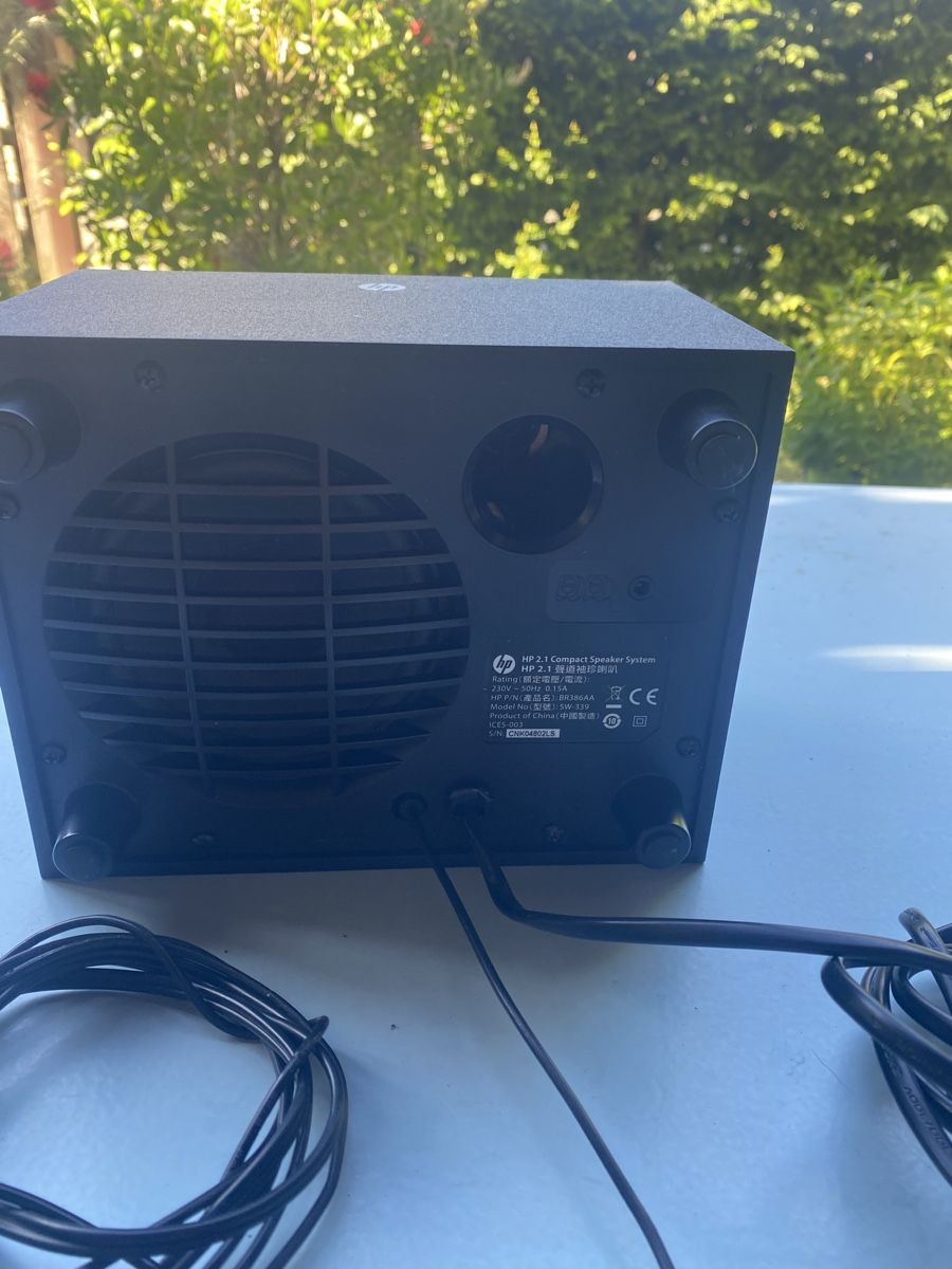 Lautsprecher: HP 2.1 compact speaker system – Neu (gemäss Beschreibung) aus Langenthal von flower101 3