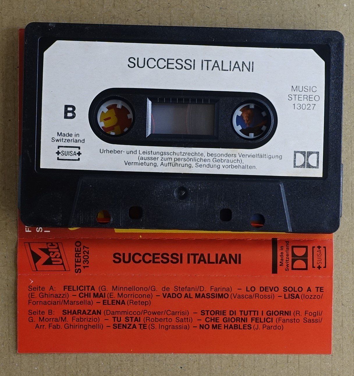Musicassette: Successi Italiani – Usato da Sessa venduto da discoverymedia 1