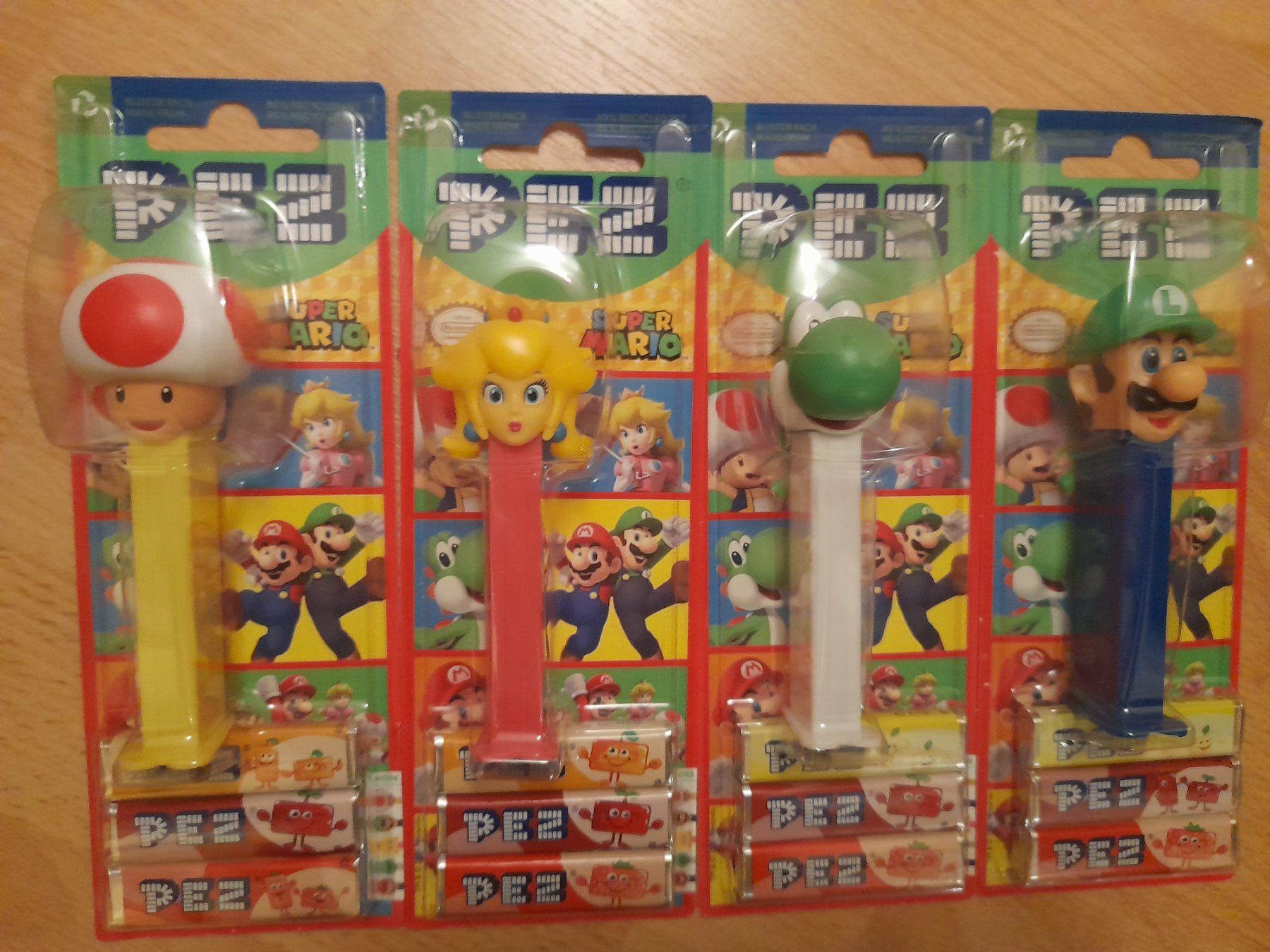 Nintendo Giocattoli: 4er Set Pez Super Mario OVP – Nuovo e nell'imballaggio originale da Lustmühle venduto da chevi03