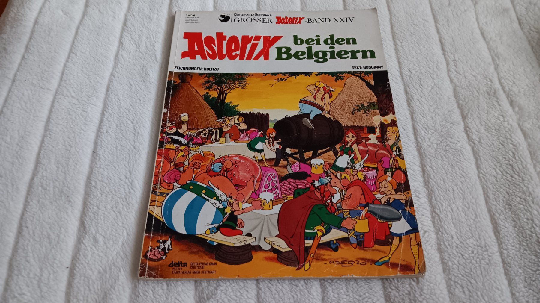 Fumetti: Asterix bei den Belgiern, Band 24 – Usato da Dietikon venduto da Rabia