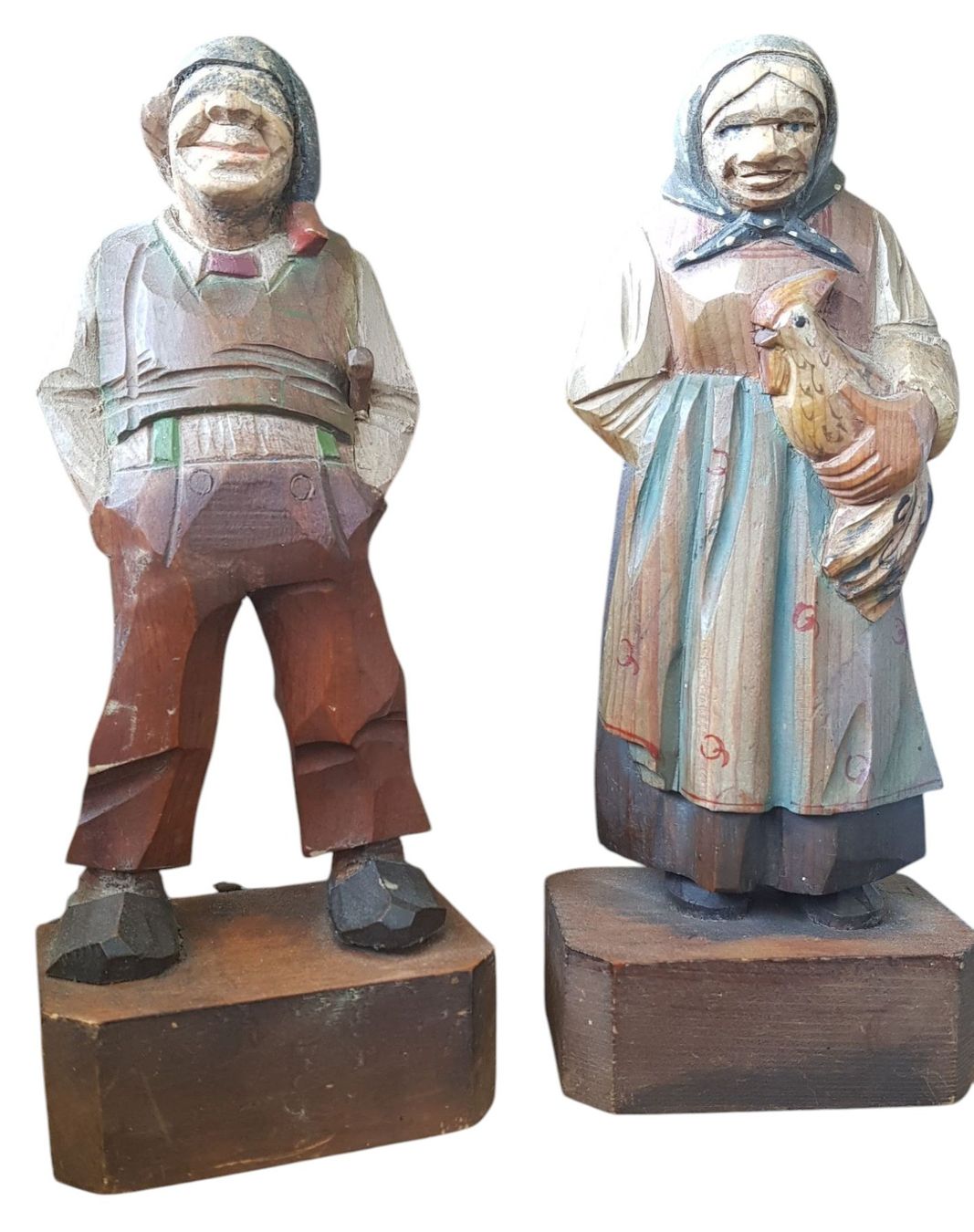 Figuren: Holzfiguren Paar Brienz – Gebraucht aus Mörschwil von antiksalon 2