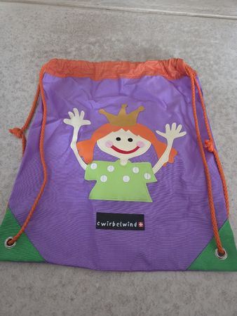 Kinder Turnbeutel von Wirbelwind, Prinzessin, Top Zustand