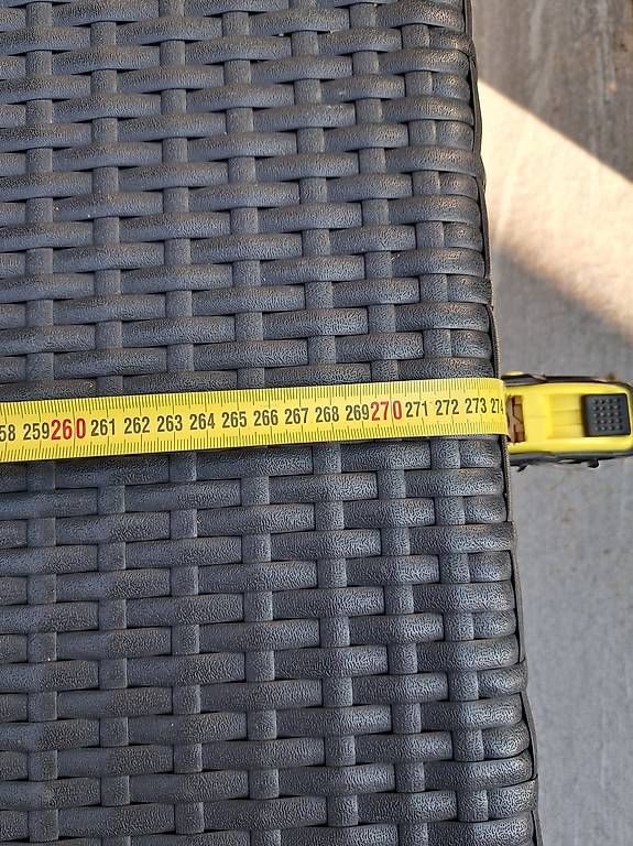 Divani: Rattan Lounge inkl.Kissen – Usato da Leimbach AG venduto da guaggis 3