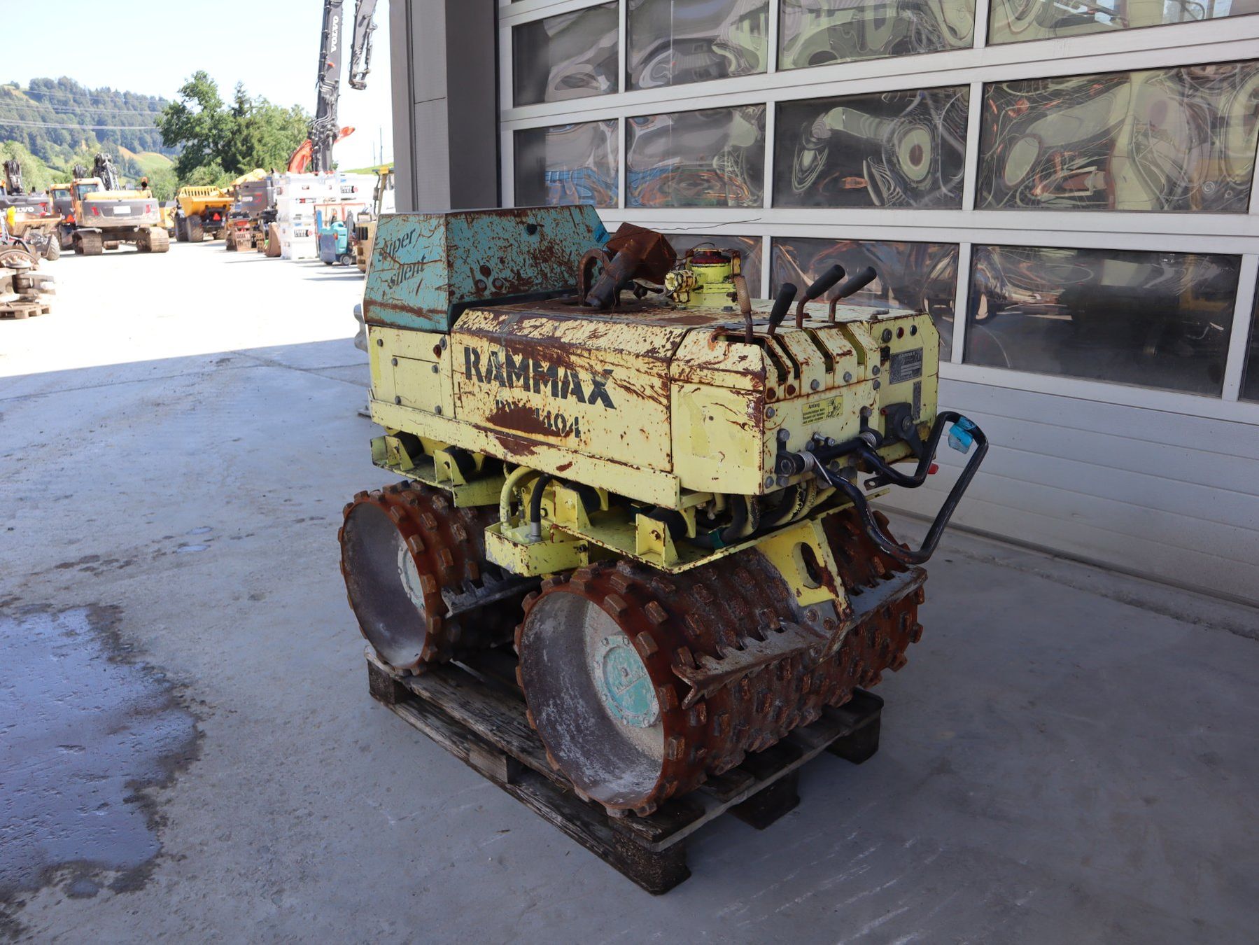 Rammax Alle Maschinen: Rammax RW 1404, Grabenwalze – Gebraucht aus Hasle LU von Arag08 4