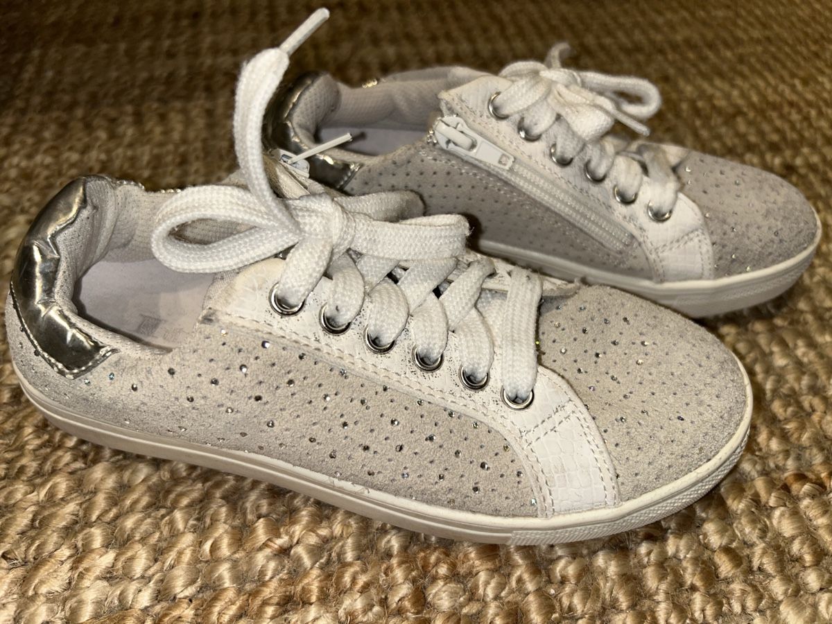 Scarpe per ragazze: Glitzerschuhe/Sneaker Gr.33 – Usato da Dottikon venduto da cimar 4