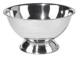 Champagnerkühler, Edelstahl, Ø 40 cm, 12 L, silber