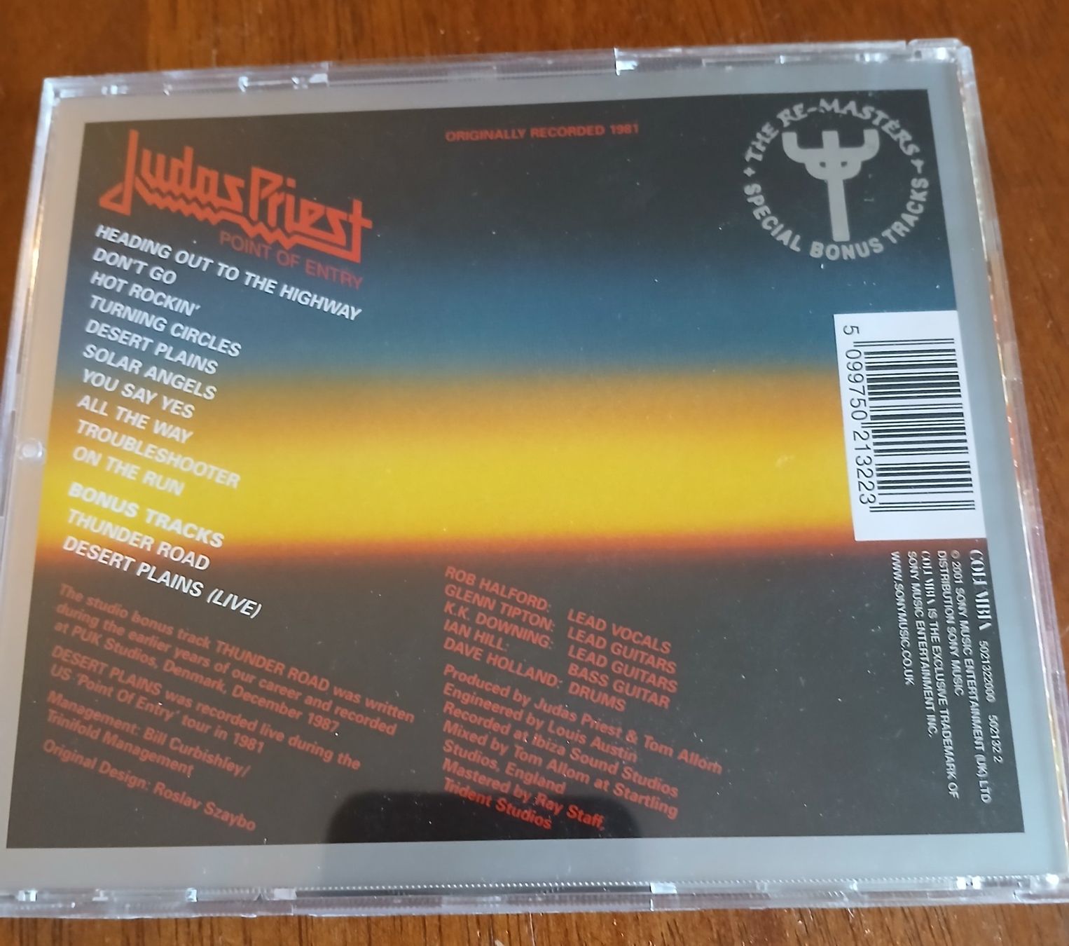 CD: Judas Priest - Point Of Entry – Usato da Bottens venduto da Davvil 1