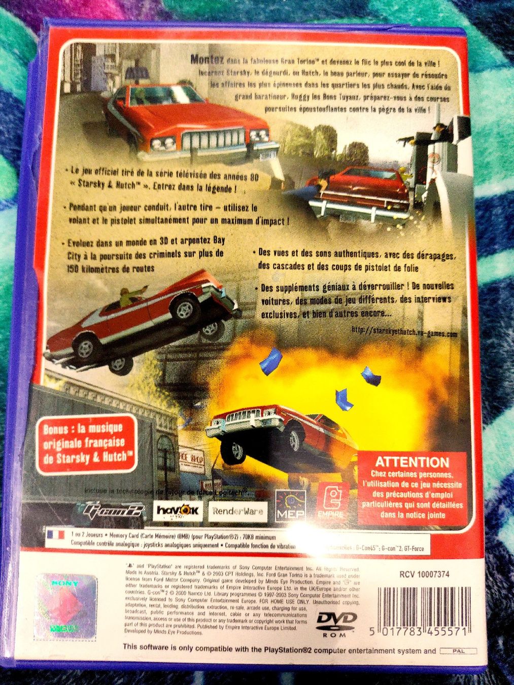 Sony Giochi: Jeu PS2 Starsky & Hutch - – Usato da Fribourg venduto da PastGame 1