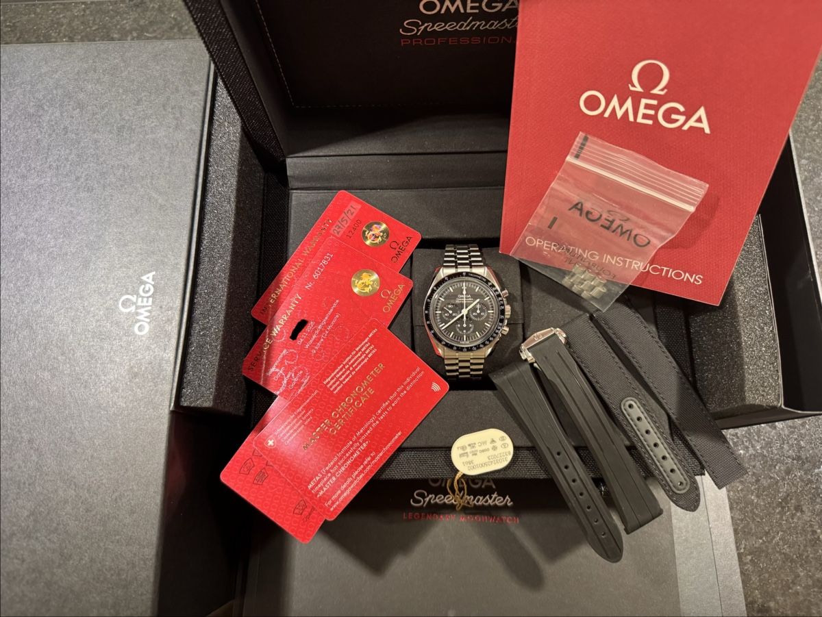 Omega Orologi: Omega Speedmaster Moonwatch – Usato da Hunzenschwil venduto da Robin6295