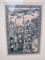 Lill Tschudi Linolschnitt auf Japan Papier
