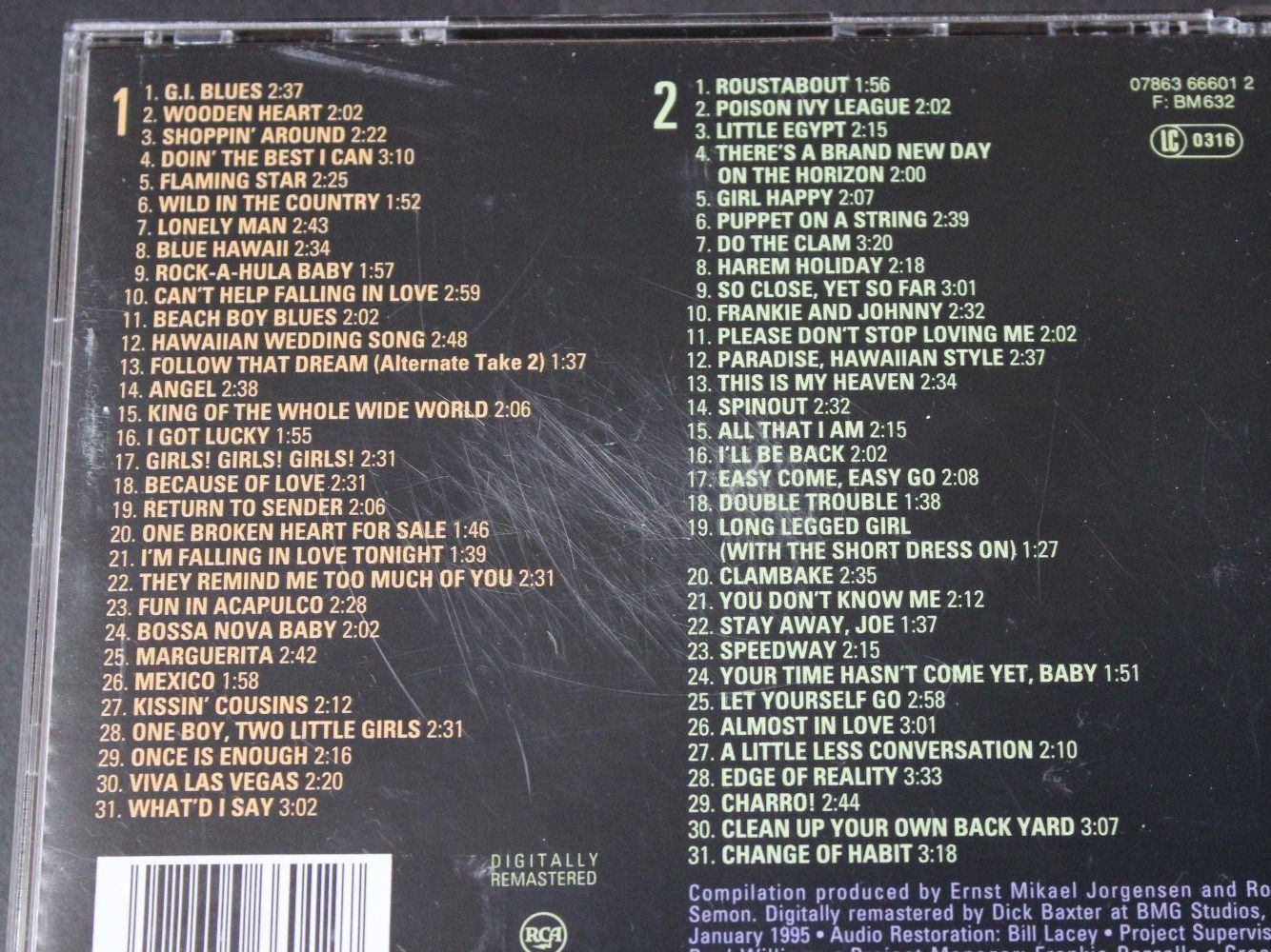 CDs: Elvis Presley - Command Performances 2CD 1995 – D'occasion à Tübach par JamesStone 8