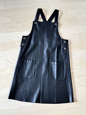 MNG Kleid in Lederoptik, Gr. 140, neuwertig!