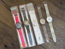 Rare vintage Swatch incl. JELLY FISH