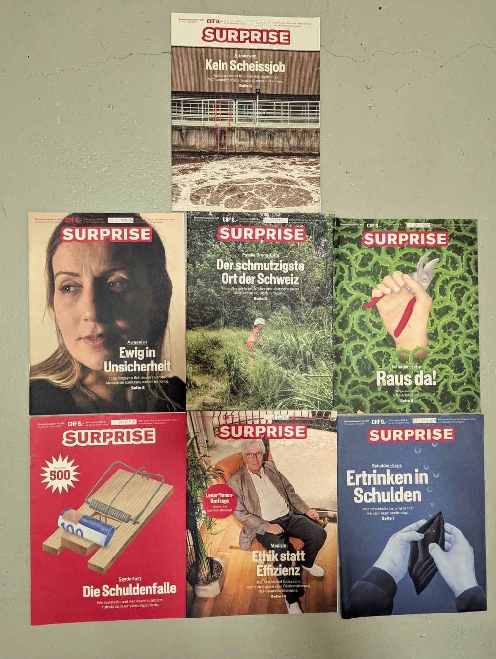 Riviste & Magazine: 7x Surprise Zeitschrift – Usato da JONA venduto da gin_yl55